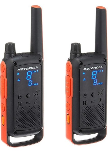 TLKR-T82 10 Km Siyah PMR El Telsizi 2'li Paket modelleri