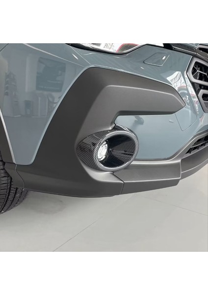 Subaru Crosstrek Için 2023 2024 Araba Ön Sis Lambası Lambası Kapağı Trim Aksesuarları Abs Karbon Fiber (Yurt Dışından) modelleri