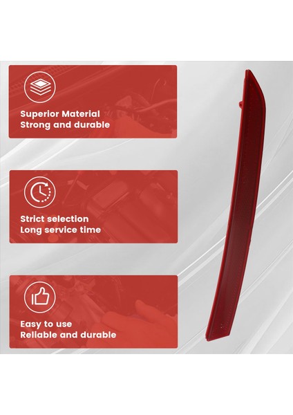 63147847166 Arka Sağ Tampon Reflektörü -Bmw 3 Serisi Için Kırmızı F30 F31 M Sport 2012+ (Yurt Dışından) fırsatları