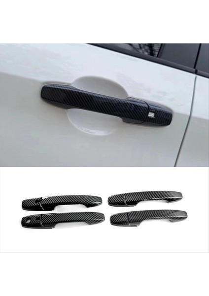 Toyota Yaris Için Cross 2023 2024 Rhd Güneydoğu Asya Sürüm Araç Dış Kapı Tutma Kapağı Kapak Trim Kiti (Karbon) (Yurt Dışından) fiyatları