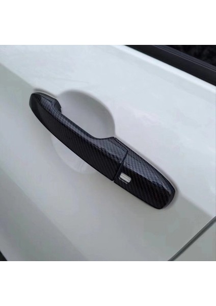 Toyota Yaris Için Cross 2023 2024 Rhd Güneydoğu Asya Sürüm Araç Dış Kapı Tutma Kapağı Kapak Trim Kiti (Karbon) (Yurt Dışından) fırsatları