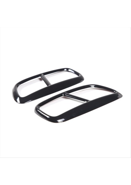 Siyah Paslanmaz Çelik Boru Boğaz Egzoz Çıkışları Volvo XC90 Dış Aksesuarlar Için Kuyruk Çerçevesi Döşeme Kapağı 2 Pcs (Yurt Dışından) modelleri