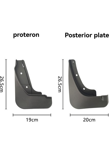 4 Adet Mudguard Sıçrama Koruma Hyundai Kona 2024 Yumuşak Kauçuk Malzeme Çamurlukları Için Ön ve Arka Tekerlek Çamurluk (Yurt Dışından) fırsatları