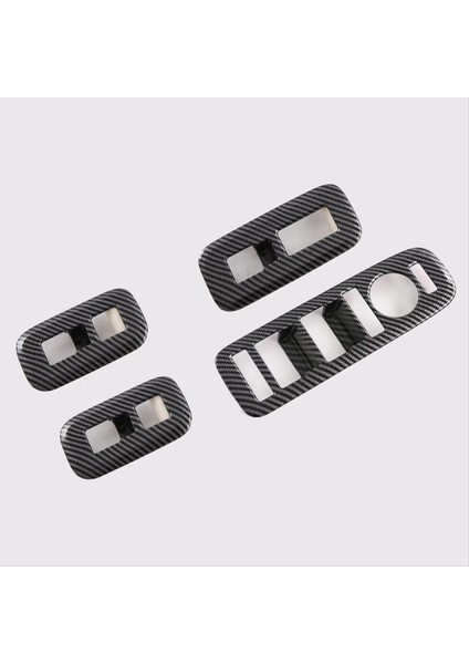 Hyundai Santa Fe Mx5 2024 Lhd Karbon Fiber Araç Pencere Asansör Anahtarı Düğmeleri Kapak Döşeme Aksesuarları (Yurt Dışından) fiyatları