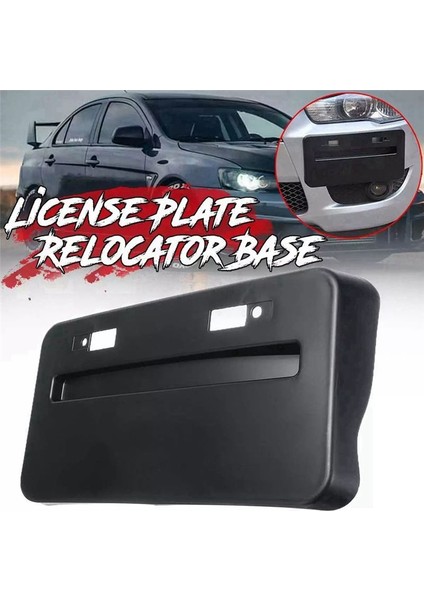Yan Plaka Fotoğraf Tutucu Ön Tampon Plaka Tutucu Araç Mitsubishi Lancer Gts Evo x 2008-2018 (Yurt Dışından) indirimleri