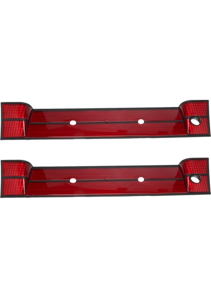 2x Araç Arka Plaka Paneli Panel Çerçevesi Arka Numara Çerçevesi For-Bmw 5 Serisi E34 M5 525I (Yurt Dışından)