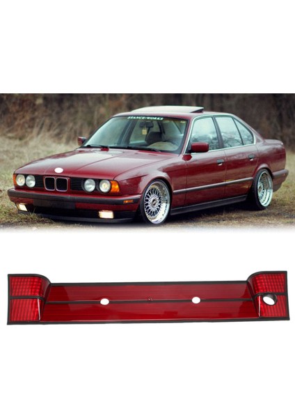 2x Araç Arka Plaka Paneli Panel Çerçevesi Arka Numara Çerçevesi For-Bmw 5 Serisi E34 M5 525I (Yurt Dışından) indirimleri