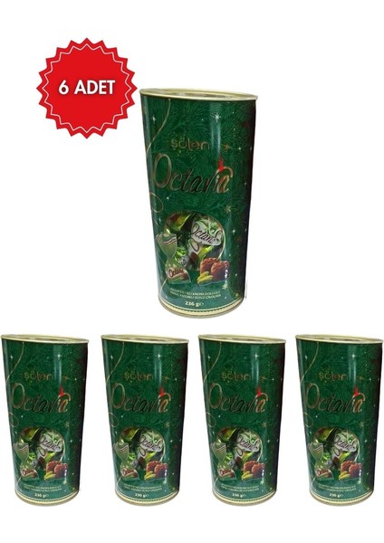 Octavia Antep Fıstıklı Çikolata 236 G x 6 Adet