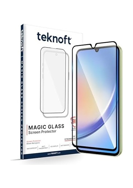 Galaxy A34 Için Ekstra Güçlü Tam Koruma Sağlayan 9h Sertliğinde Leke ve Parmak Izi Tutmayan Hd Görüntü Sağlayan Premium Ekran Koruyucu Kırılmaz Cam (Galaxy A34) modelleri