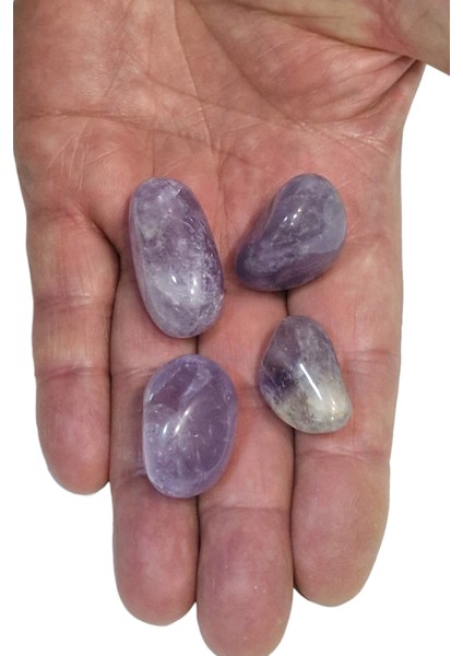 Açık Renk Ametist 50 Gram Tamburlu Parçalar 441 fiyatları