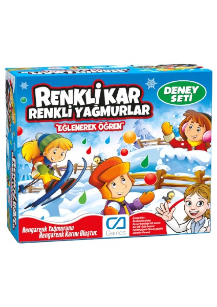 Renkli Kar Renkli Yağmurlar