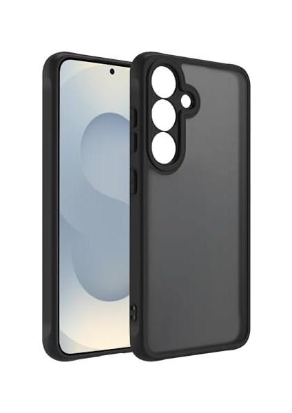 Galaxy S25 Plus Için Basic Serisi Yükseltilmiş Lens Çerçeveli Ultra Güçlü Darbeye Dayanıklı Yumuşak Silikon Mat Kılıf fiyatları