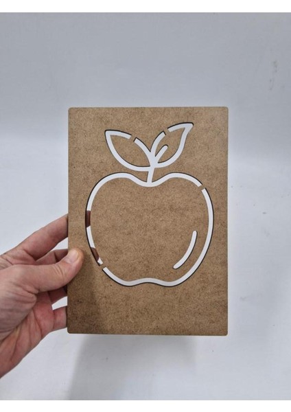 10 Adet Ahşap Meyve Figürleri, Montessori Çizim ve Etkinlik Seti, 20X14 cm fiyatları