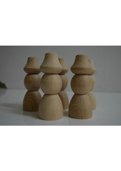 El Yapımı Pembe Şapkalı Peg Bebek, Doğal ve Sevimli Dekorasyon Ürünü fırsatları