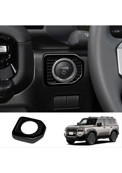 Araç Motor Başlangıç Toyota Için Toyota Prado LC250 2024 Otomobil Iç Aksesuarları Için Tutturma Anahtarı Çerçevesi Rhd B (Yurt Dışından) modelleri