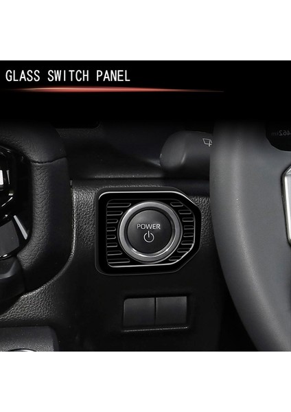 Araç Motor Başlangıç Toyota Için Toyota Prado LC250 2024 Otomobil Iç Aksesuarları Için Tutturma Anahtarı Çerçevesi Rhd B (Yurt Dışından) fırsatları