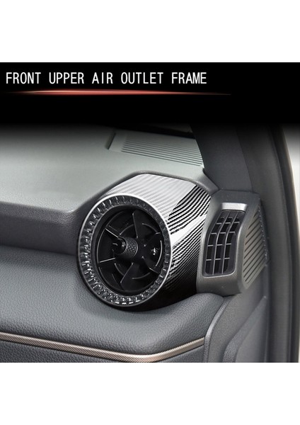 Toyota Prado LC250 2024 Hava Çıkışı Çerçevesi Çıkartma Karbon Fiber (Yurt Dışından) indirimleri