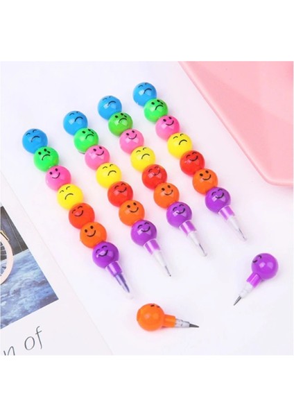 Renkli Eğlenceli Yumurtlayan Kalem Seti 5’li ✨