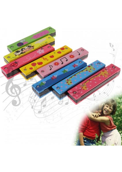 Renkli Ahşap Mızıka, Eğlence ve Müzik Keyfi Için Harika Bir Seçenek fiyatları