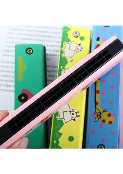 Renkli Ahşap Mızıka, Eğlence ve Müzik Keyfi Için Harika Bir Seçenek fırsatları