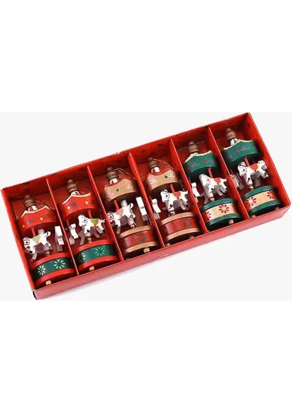 6lı Atlı Karınca Yılbaşı Süsü