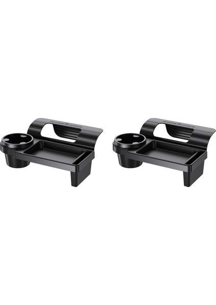 Araba Penceresi Çok Fonksiyonlu Depolama Tepsi Kutusu Telefon Tutma Güneş Gözlüğü Araç Kapı Yan Asma Depolama Rafı 2 Pc (Yurt Dışından)