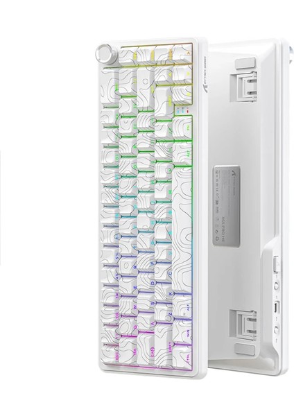 Black Gradiant Rgb Kablosuz Hotswap Mekanik Gaming Klavye Oyuncu Klavye modelleri