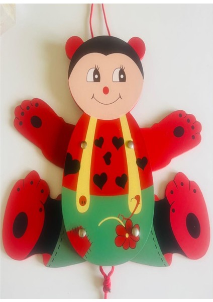 Renkli Ahşap Kukla Çocuk Oyuncakları, Eğlenceli ve Güvenli Oyun Seçeneği fiyatları