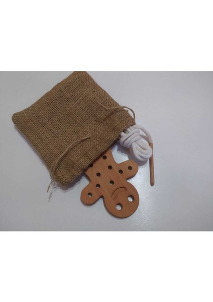 Kahverengi, Şık ve Dayanıklı Ip Geçirme Aksesuarı, Pratik Kullanım Sağlar.