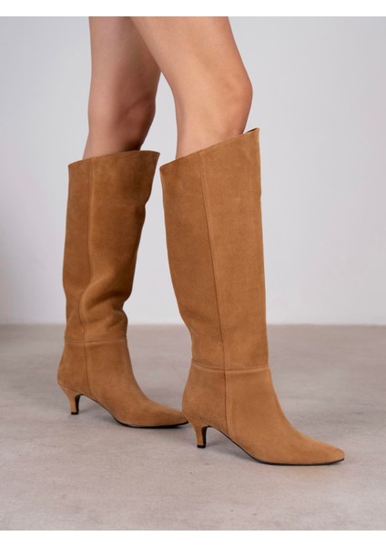 Edison Taba Süet Hakiki Deri Çizme fiyatları