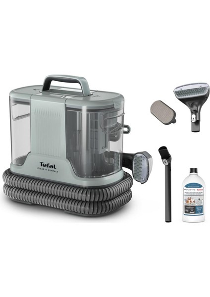 Clean It Kompakt 400 Watt 1,4 Litre Kapasiteli Halı & Koltuk Temizleyici