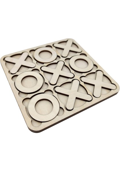 Ahşap Zeka Geliştirici Oyun, Ekru, Eğlenceli ve Öğretici Xox Oyunu modelleri