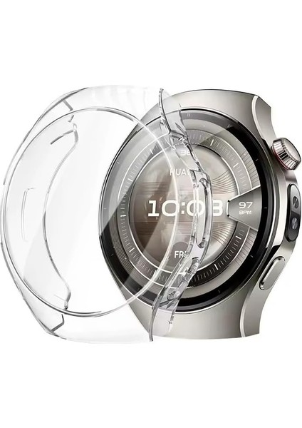 5 46MM Ile Uyumlu Silikon Kılıf Koruma Kasa Koruyucu (Gt Serisi Için Uyumlu Değildir) (Şeffaf)