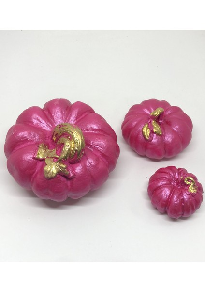 Dekoratif Bal Kabağı 3 Lü Mor fiyatları