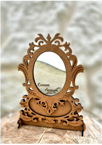 5'li Anneler Günü Hediye Seti, Avangart Masa Üzeri Ayna Boyama Keyfi modelleri