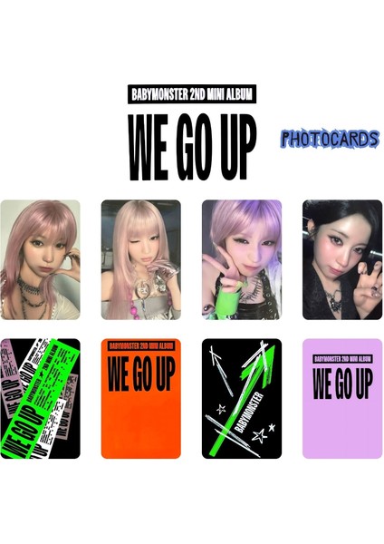 Babymonster Asa '' We Go Up '' Photocards Set
