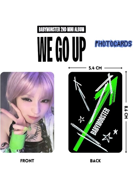 Babymonster Asa '' We Go Up '' Photocards Set fiyatları