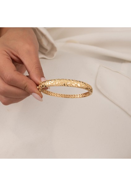 Cetaş Tasarım 14 Ayar Altın Kelepçe