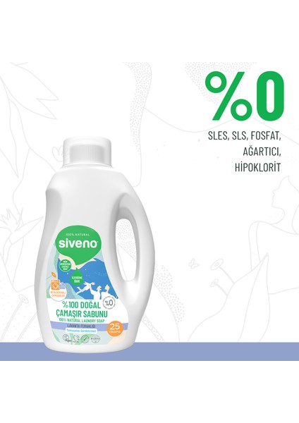 %100 Doğal Çamaşır Sabunu %100 Bitkisel Deterjan Yumuşatıcı Gerektirmez Konsantre Vegan 750 ml fırsatları