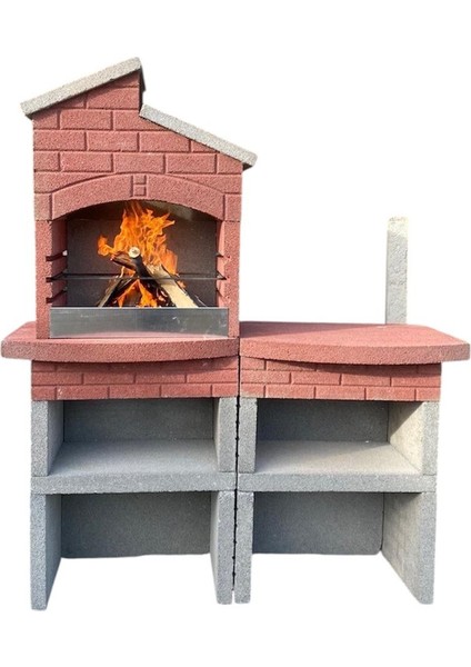 Hazır Beton Barbekü Mangallık 70 Lik