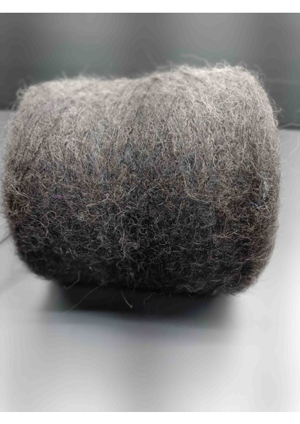 %90 Alpaka El Örgü Ipi 300 gr Acı Kahve