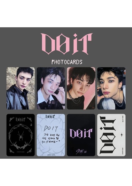 Stray Kıds Hyunjin '' Do It '' Photocards Set