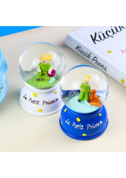 Mini Boy Küçük Prens Kar Küresi Işıklı