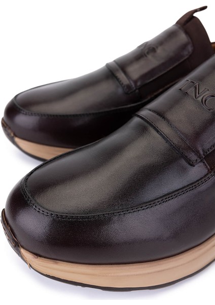 Erkek Hakiki Deri Kahverengi Sneakers & Spor Ayakkabı 537 3816 Erk Ayk SK25-26 Kahve Dr/str modelleri