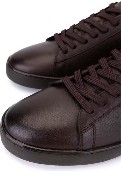 Erkek Hakiki Deri Kahverengi Sneakers & Spor Ayakkabı 1174 041 Erk Ayk SK25-26 Kahve Dr modelleri