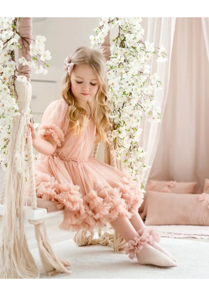 Mabel Kabarık Tütü Kız Çocuk Elbisesi