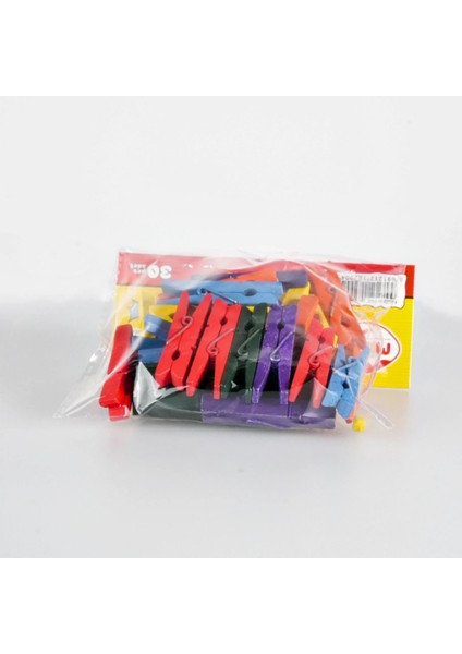 Renkli Ahşap Mandal, Şık ve Dekoratif Eşya, Kaliteli ve Dayanıklı Malzeme