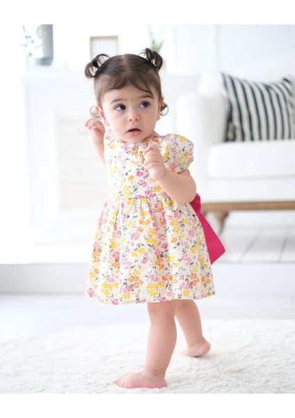Petty Çiçekli Bebek Elbisesi fiyatları