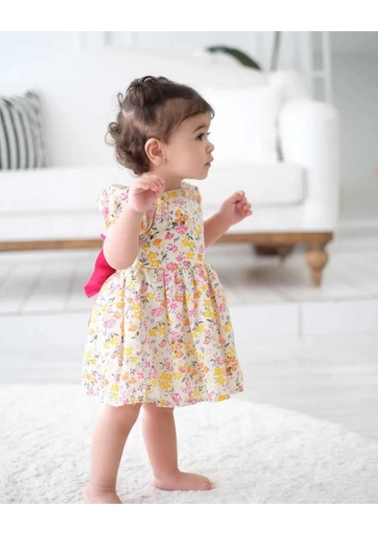 Petty Çiçekli Bebek Elbisesi fırsatları