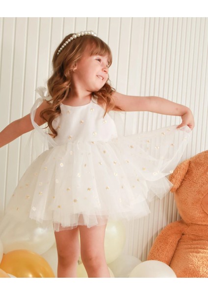 Silvia Papatya Kız Çocuk Elbise fiyatları